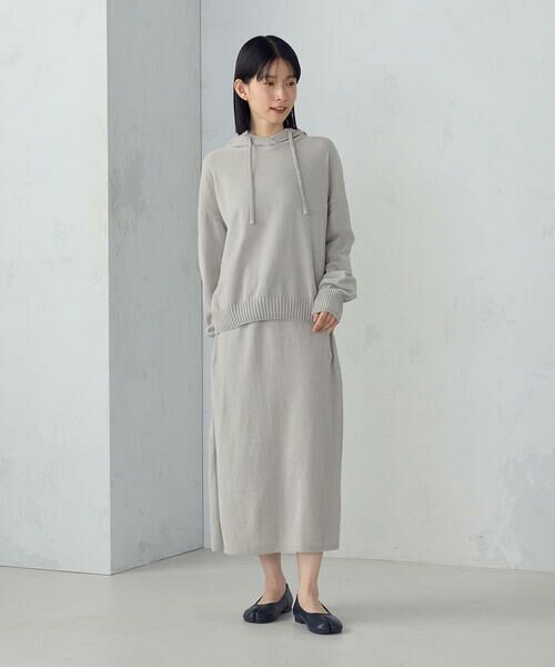 COMME CA ISM / コムサイズム パーカー | ナチュラルモールフーディープルオーバー / セットアップ対応 | 詳細1