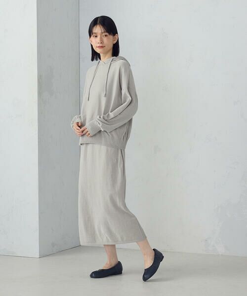 COMME CA ISM / コムサイズム パーカー | ナチュラルモールフーディープルオーバー / セットアップ対応 | 詳細2