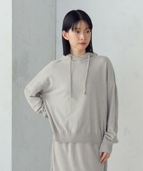 COMME CA ISM / コムサイズム パーカー | ナチュラルモールフーディープルオーバー / セットアップ対応 | 詳細4