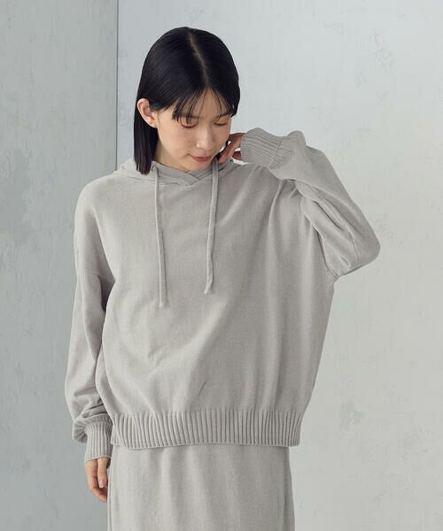 COMME CA ISM / コムサイズム パーカー | ナチュラルモールフーディープルオーバー / セットアップ対応 | 詳細5