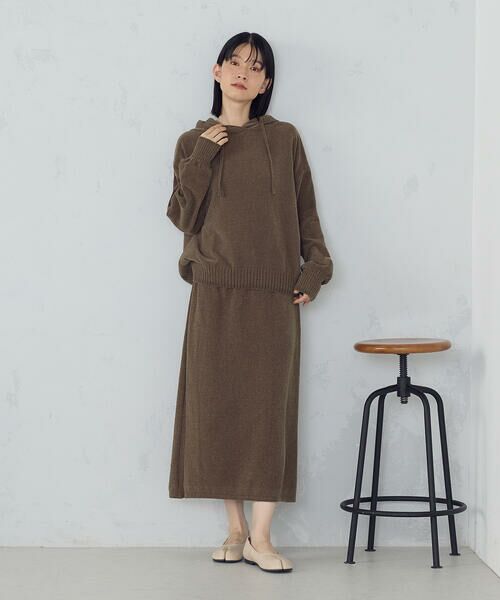 COMME CA ISM / コムサイズム パーカー | ナチュラルモールフーディープルオーバー / セットアップ対応 | 詳細9