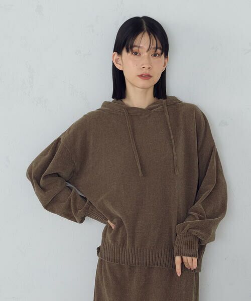 COMME CA ISM / コムサイズム パーカー | ナチュラルモールフーディープルオーバー / セットアップ対応 | 詳細10