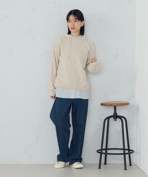 COMME CA ISM / コムサイズム パーカー | ナチュラルモールフーディープルオーバー / セットアップ対応 | 詳細12