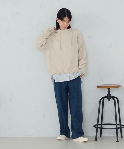 COMME CA ISM / コムサイズム パーカー | ナチュラルモールフーディープルオーバー / セットアップ対応 | 詳細13