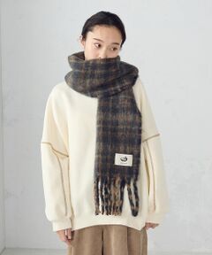 COMME CA ISM / コムサイズム マフラー・ショール・スヌード・ストール | シャギーチェックマフラー