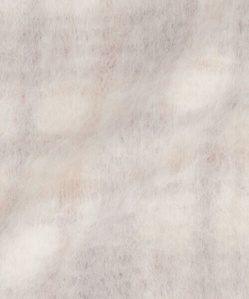 COMME CA ISM / コムサイズム マフラー・ショール・スヌード・ストール | シャギーチェックマフラー | 詳細3