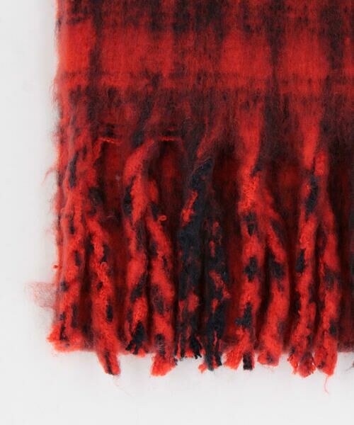 COMME CA ISM / コムサイズム マフラー・ショール・スヌード・ストール | シャギーチェックマフラー | 詳細8