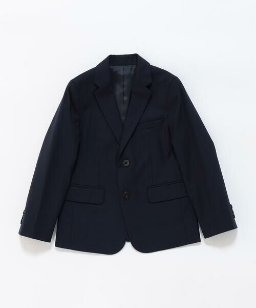 COMME CA ISM/コムサイズム 【セットアップ対応】TRトロピカル ジャケット(140-160cm) ネイビー 140cm COMME CA ISM/コムサイズム 【セットアップ対応】TRトロピカル ジャケット(140-160cm) ネイビー 140cm