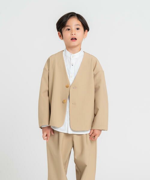 COMME CA ISM / コムサイズム セットアップ | 【オンライン限定】ノーカラーセットアップスーツ | 詳細22