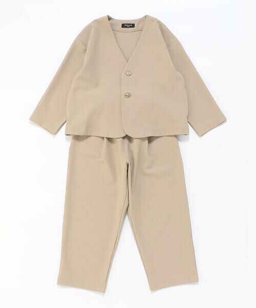 COMME CA ISM / コムサイズム セットアップ | 【オンライン限定】ノーカラーセットアップスーツ | 詳細24
