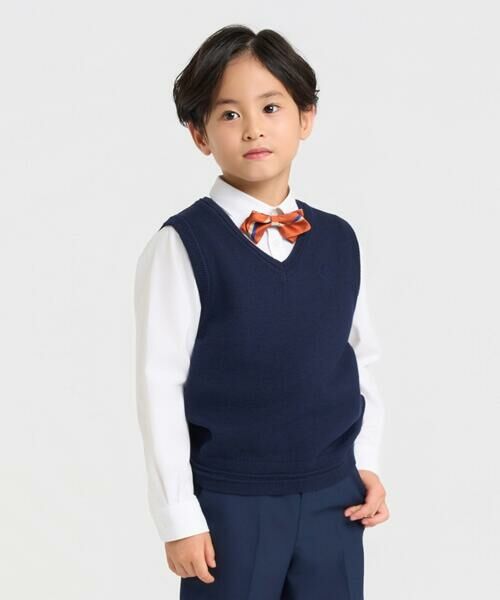 COMME CA ISM / コムサイズム シャツ・ブラウス | イージーケア ピンポイントオックスフォード 長袖 シャツ（100-130cm） | 詳細3