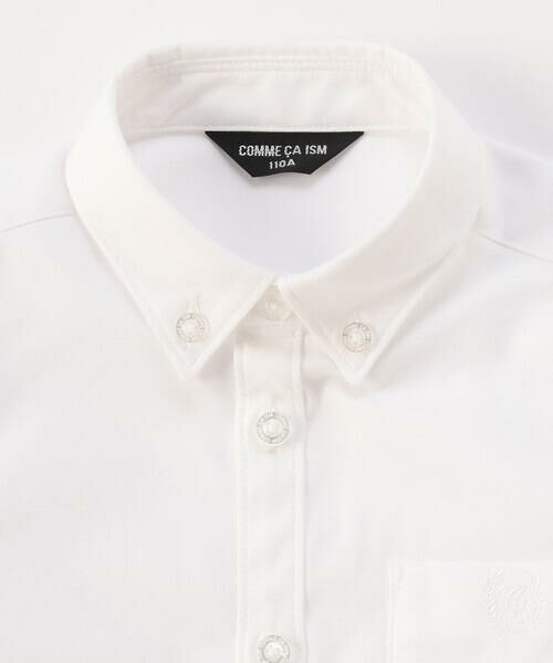 COMME CA ISM / コムサイズム シャツ・ブラウス | イージーケア ピンポイントオックスフォード 長袖 シャツ（100-130cm） | 詳細5