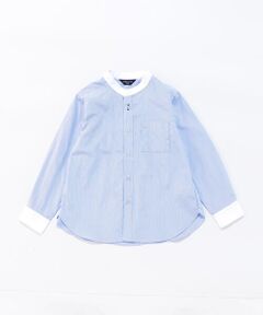 【オンライン限定】バンドカラーシャツ
