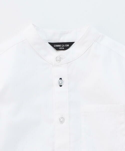 COMME CA ISM / コムサイズム シャツ・ブラウス | 【オンライン限定】バンドカラーシャツ | 詳細4