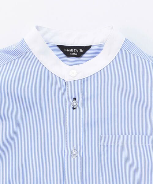 COMME CA ISM / コムサイズム シャツ・ブラウス | 【オンライン限定】バンドカラーシャツ | 詳細12