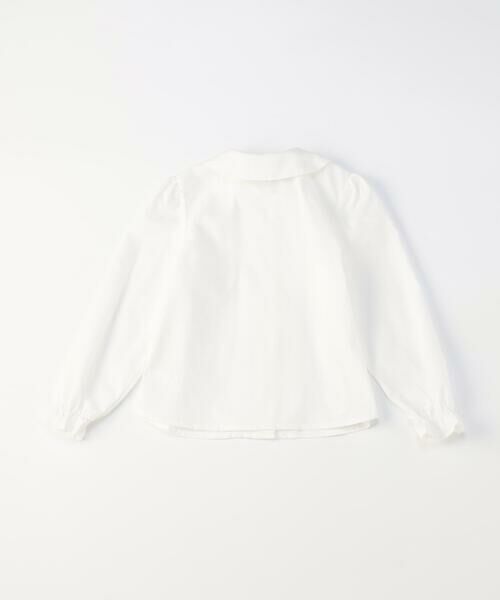 COMME CA ISM / コムサイズム シャツ・ブラウス | 丸襟ピンタック長袖 ブラウス(110-130cm) | 詳細7