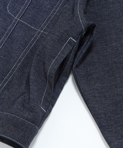 COMME CA ISM / コムサイズム ブルゾン | デニムライクストレッチ フード付き ブルゾン | 詳細11