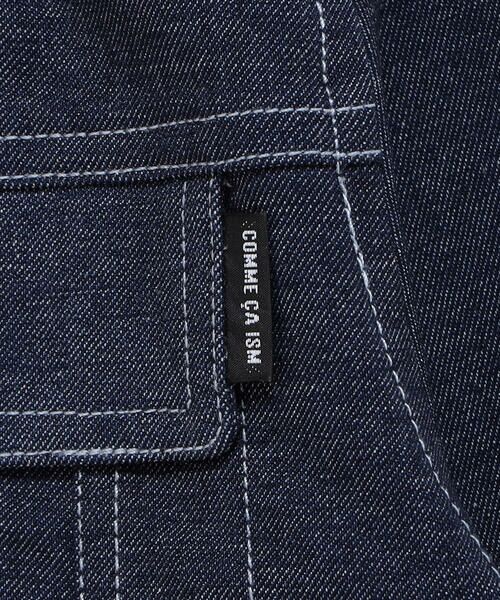 COMME CA ISM / コムサイズム ブルゾン | デニムライクストレッチ フード付き ブルゾン | 詳細15
