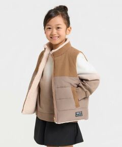 COMME CA ISM / コムサイズム ベスト | 【リバーシブル】中綿ベスト