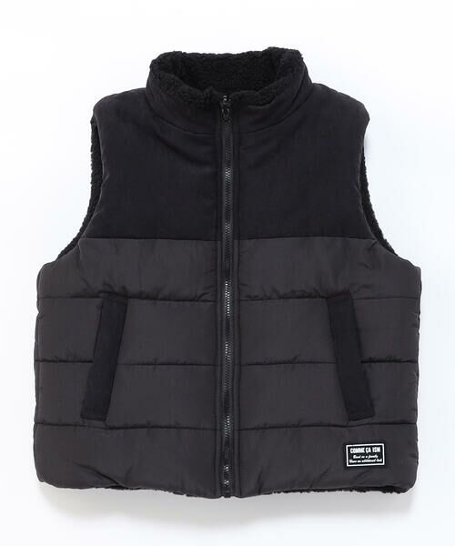 COMME CA ISM / コムサイズム ベスト | 【リバーシブル】中綿ベスト | 詳細4