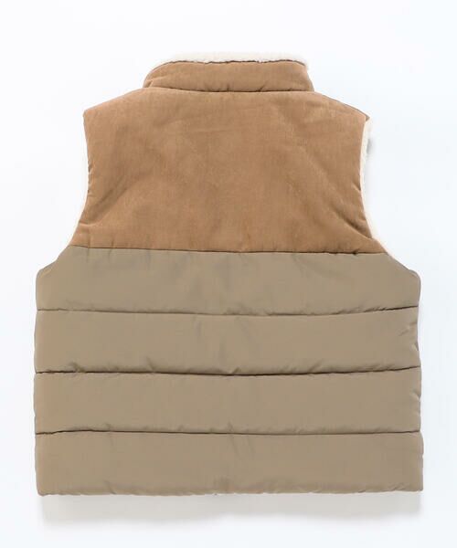 COMME CA ISM / コムサイズム ベスト | 【リバーシブル】中綿ベスト | 詳細11