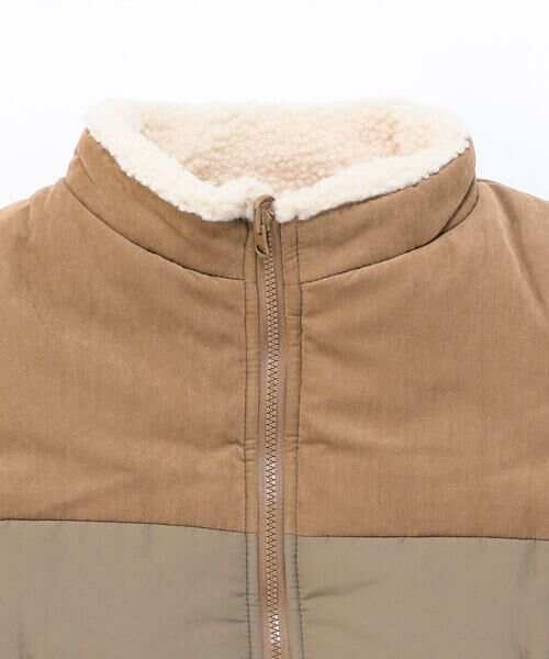 COMME CA ISM / コムサイズム ベスト | 【リバーシブル】中綿ベスト | 詳細12