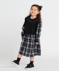 COMME CA ISM / コムサイズム ロング・マキシ丈ワンピース | チェック ワンピース