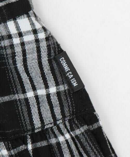 COMME CA ISM / コムサイズム ミニ・ひざ丈スカート | チェック バルーンスカート | 詳細10