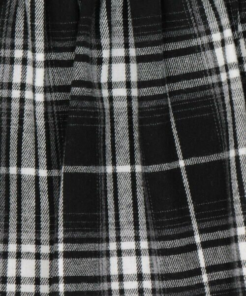 COMME CA ISM / コムサイズム ミニ・ひざ丈スカート | チェック バルーンスカート | 詳細13