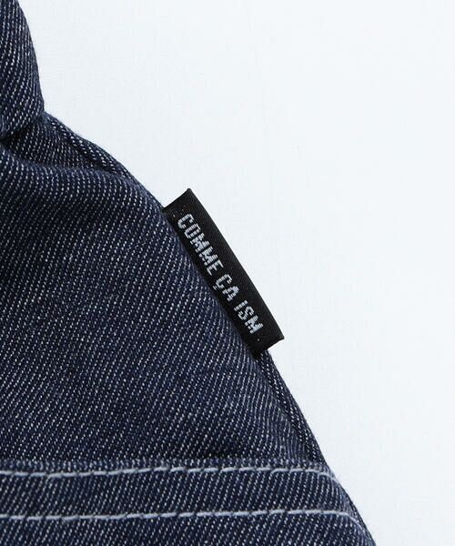 COMME CA ISM / コムサイズム デニムスカート | デニムライクストレッチ キュロットスカート | 詳細9