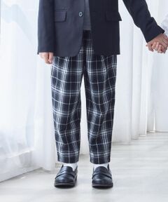 COMME CA ISM / コムサイズム スラックス・ドレスパンツ | チェック テーパードパンツ