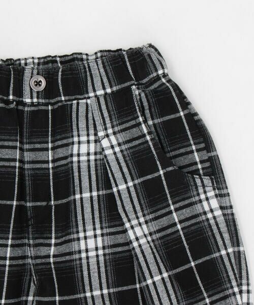 COMME CA ISM / コムサイズム スラックス・ドレスパンツ | チェック テーパードパンツ | 詳細5