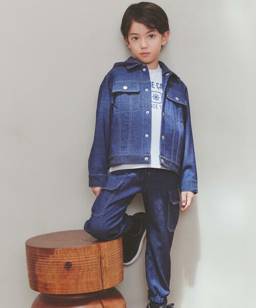 COMME CA ISM / コムサイズム デニムパンツ | デニムライクストレッチジョガーパンツ | 詳細3