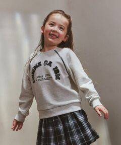 COMME CA ISM / コムサイズム スウェット | チェック ロゴトレーナー