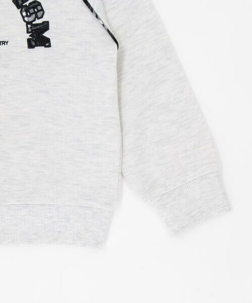 COMME CA ISM / コムサイズム スウェット | チェック ロゴトレーナー | 詳細5
