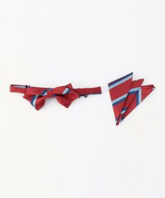 COMME CA ISM / コムサイズム その他小物 | レジメンタルストライプ 蝶タイ・スカーフセット