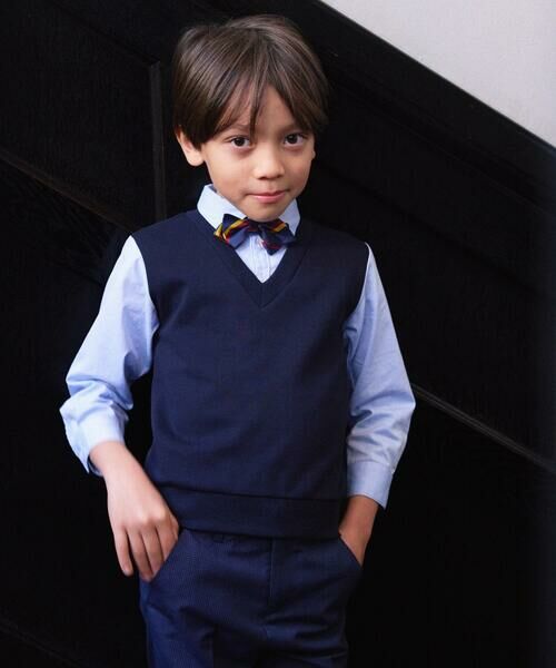 COMME CA ISM / コムサイズム その他小物 | レジメンタルストライプ 蝶タイ・スカーフセット | 詳細1