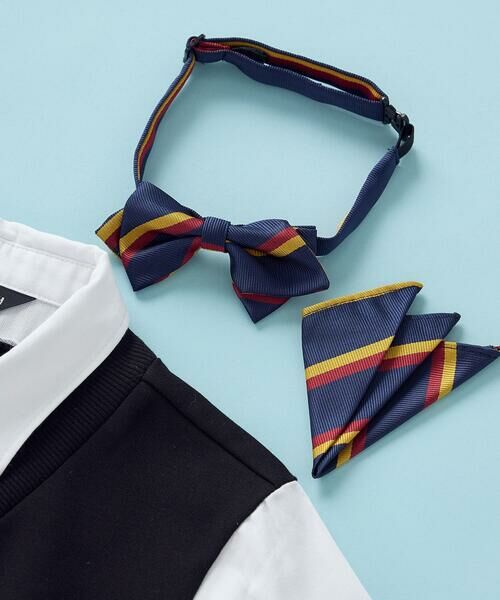 COMME CA ISM / コムサイズム その他小物 | レジメンタルストライプ 蝶タイ・スカーフセット | 詳細2