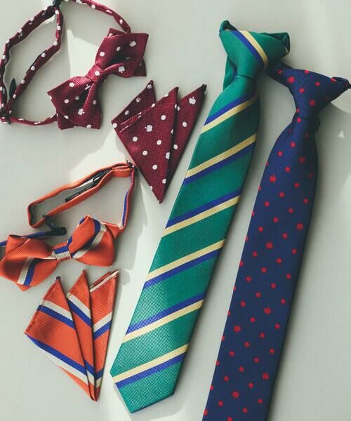 COMME CA ISM / コムサイズム ネクタイ | リンゴドット ネクタイ | 詳細1