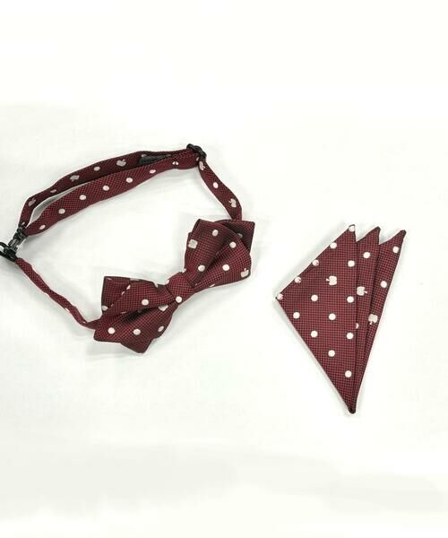 COMME CA ISM / コムサイズム その他小物 | リンゴドット 蝶タイ・スカーフセット | 詳細9