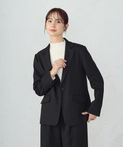 COMME CA ISM / コムサイズム セットアップ | 【セットアップ対応】ポリエステルレーヨン　テーラードジャケット