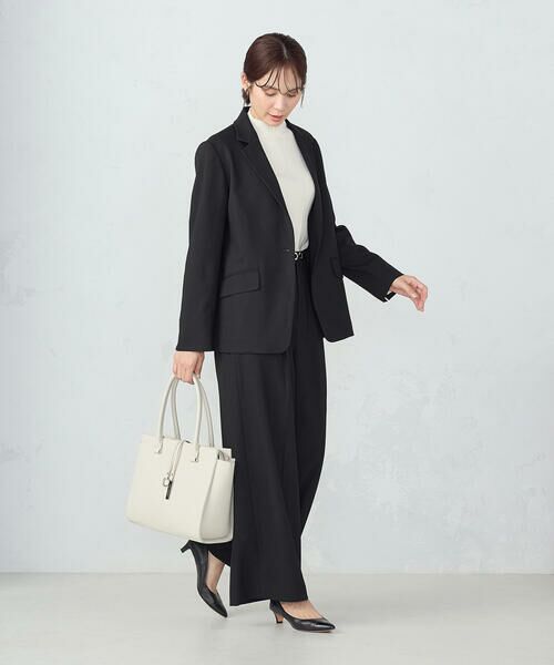 COMME CA ISM / コムサイズム セットアップ | 【セットアップ対応】ポリエステルレーヨン テーラードジャケット | 詳細3