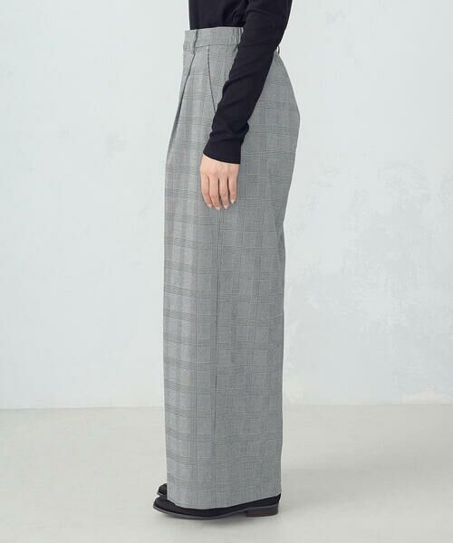 COMME CA ISM / コムサイズム チノ・ワークパンツ | 【セットアップ対応】ポリエステルレーヨン ワイドパンツ | 詳細13