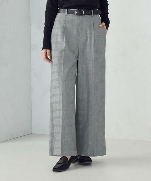 COMME CA ISM / コムサイズム チノ・ワークパンツ | 【セットアップ対応】ポリエステルレーヨン ワイドパンツ | 詳細10