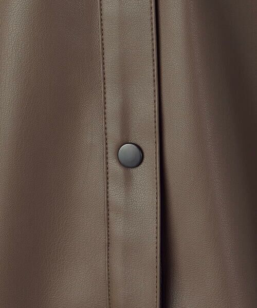 COMME CA ISM / コムサイズム シャツ・ブラウス | 合成皮革 シャツ / セットアップ対応 | 詳細19