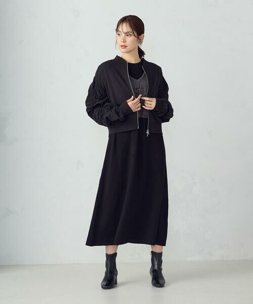 COMME CA ISM / コムサイズム ブルゾン | 袖ギャザーブルゾン | 詳細2