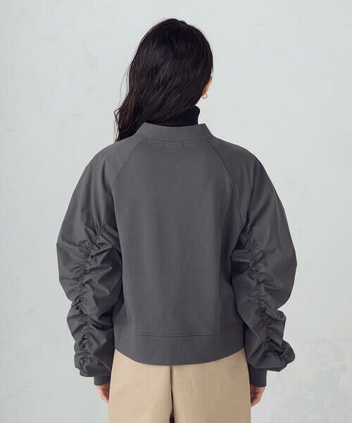袖ギャザーブルゾン （ブルゾン）｜COMME CA ISM / コムサイズム