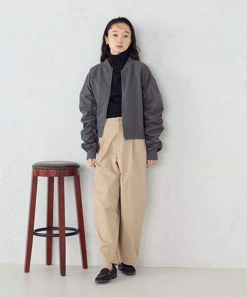 COMME CA ISM / コムサイズム ブルゾン | 袖ギャザーブルゾン | 詳細6