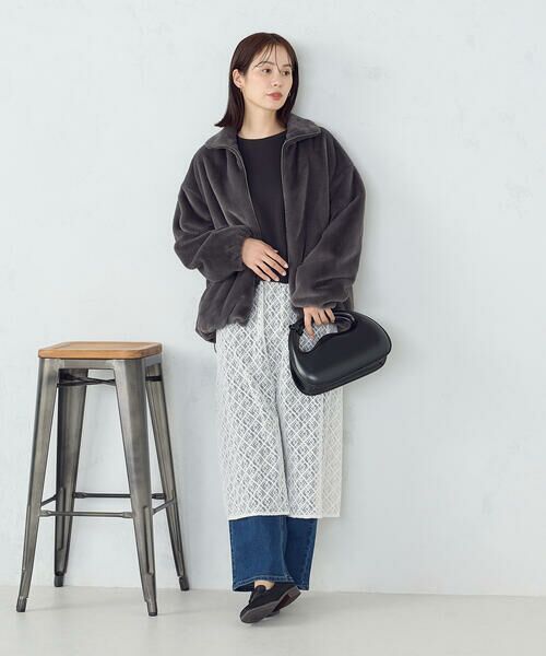 COMME CA ISM / コムサイズム ブルゾン | ファー　ブルゾン | 詳細1