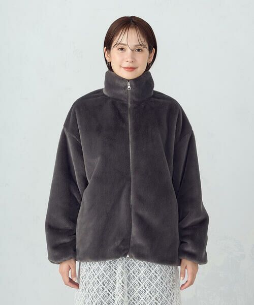 COMME CA ISM / コムサイズム ブルゾン | ファー　ブルゾン | 詳細9